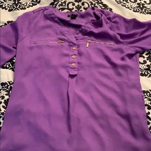 Rue 21 lavender blouse